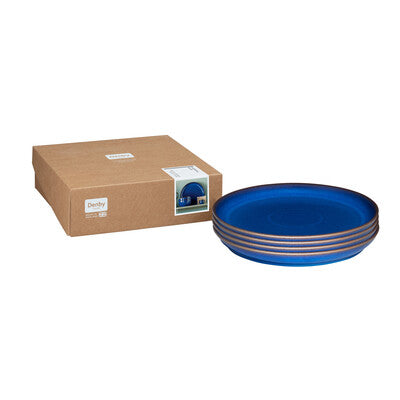 Dinner Plate Set, Imperial Blue