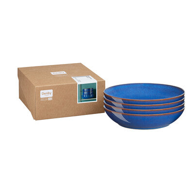 Pasta Bowl Set, Imperial Blue
