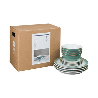 Dinner Set 12 piece, Regency Green