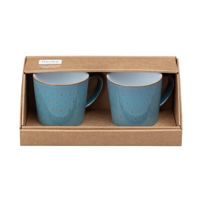 Mug Set Cascade, Denby Azure