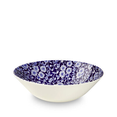 Cereal Bowl, Blue Calico