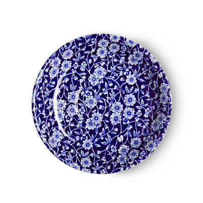 Breakfast Cup & Saucer, Burleighware Blue Calico