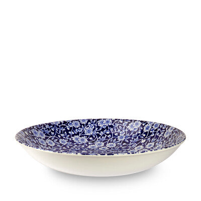 Pasta Bowl, Blue Calico