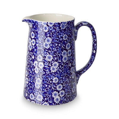 Tankard Jug Large, Blue Calico