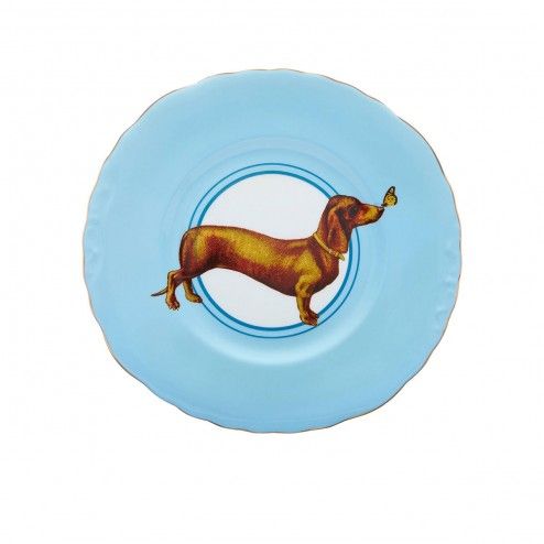 Cake Plate 22cm Posh Puppy