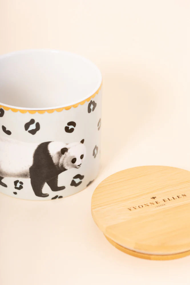 Storage Jar Small, Panda