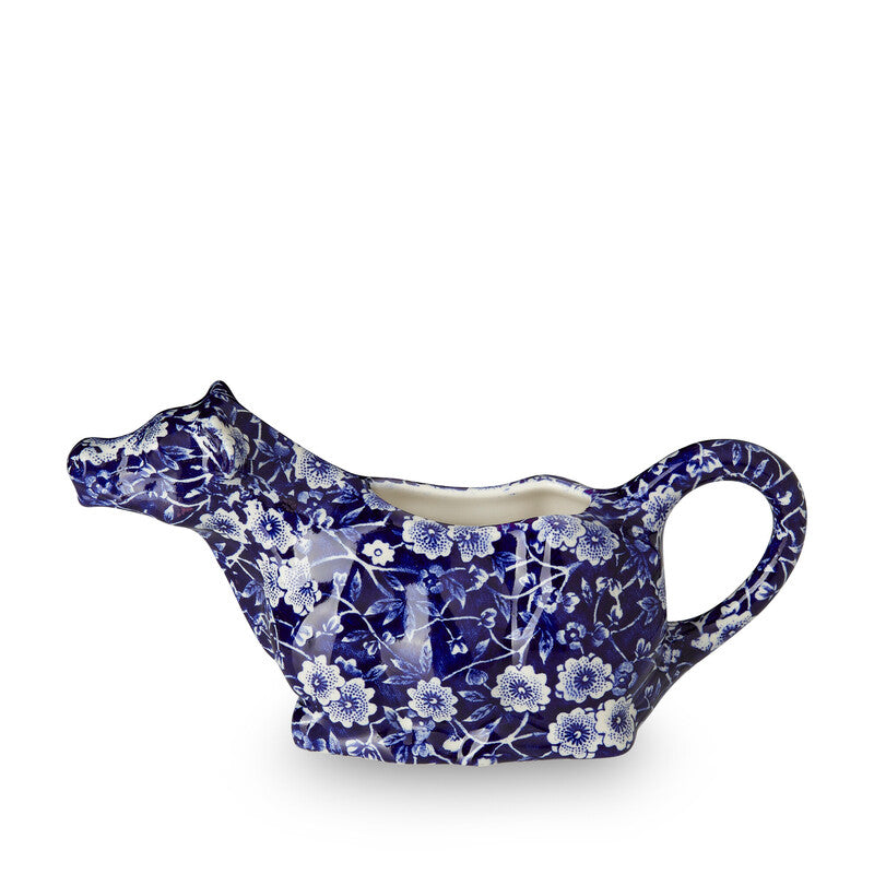 Cow Creamer, Blue Calico