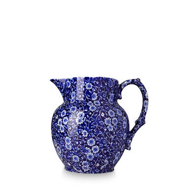 Etruscan Jug Small, Blue Calico