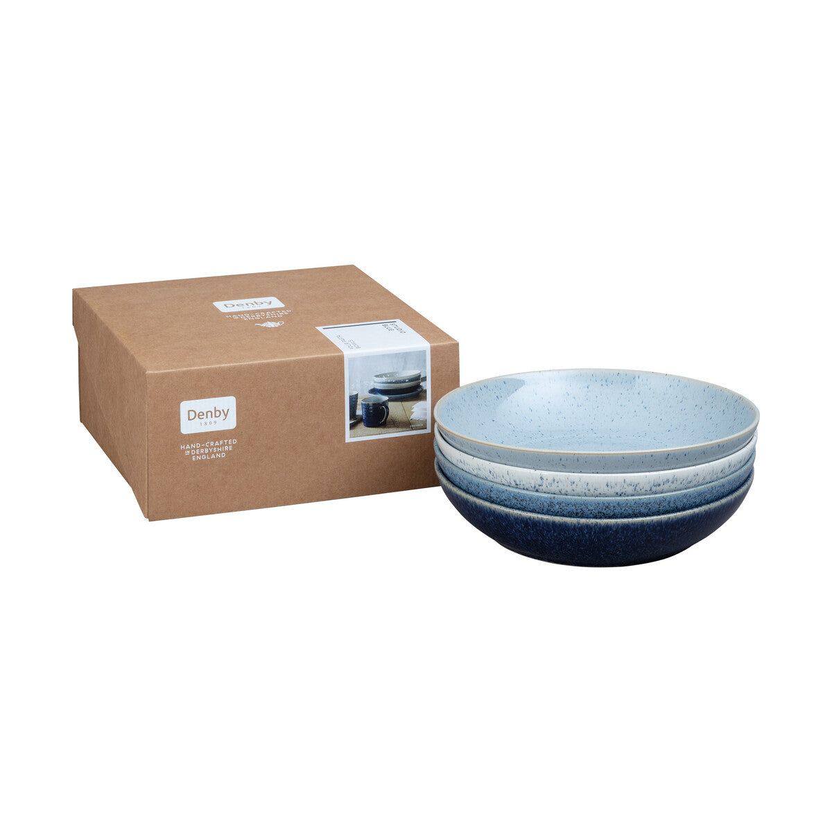Pasta Bowl Set, Studio Blue