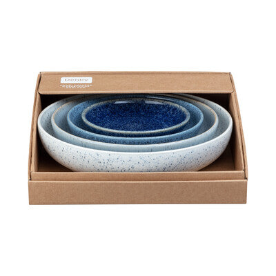 Bowl Nesting Set, Studio Blue