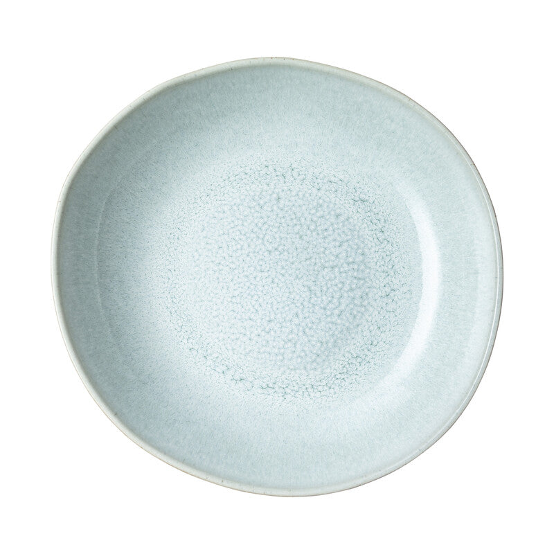 Serving Dish Organic Large, Kiln Green