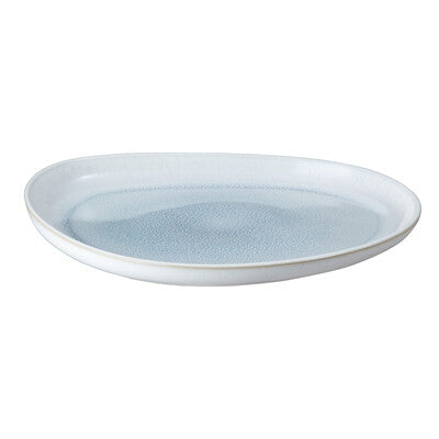 Platter Organic Large, Kiln Blue