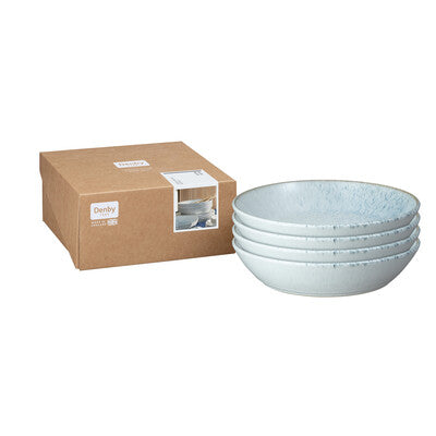 Pasta Bowl Set, Kiln Blue