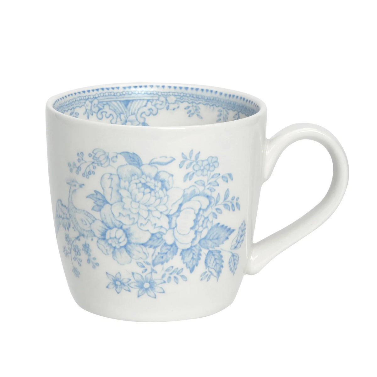 Osborne Mug, Burleigh Blue Asiatic Pheasants
