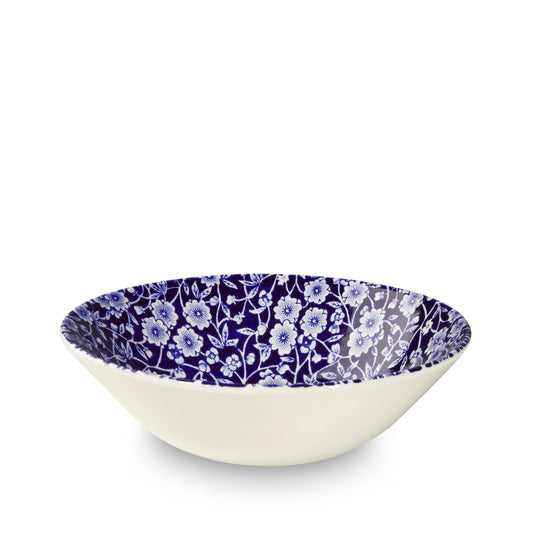 Cereal Bowl, Burleighware Blue Calico