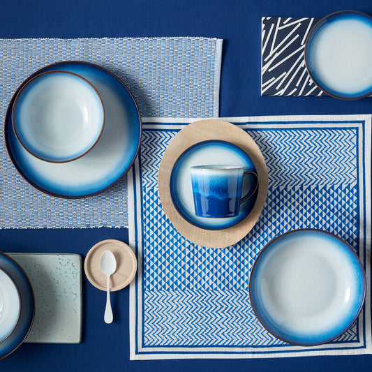 Dinner Set 12 piece, Blue Haze