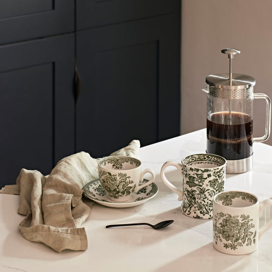 Mug, Burleighware Green Asiatic Pheasants