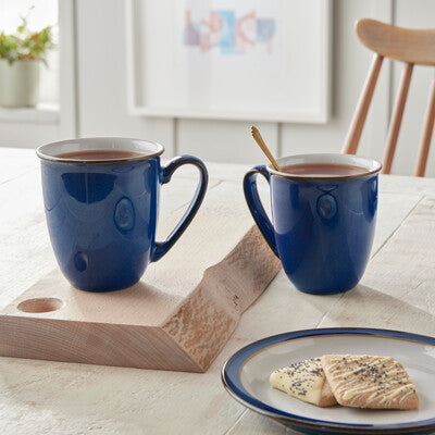 Mug Set of 2, Imperial Blue