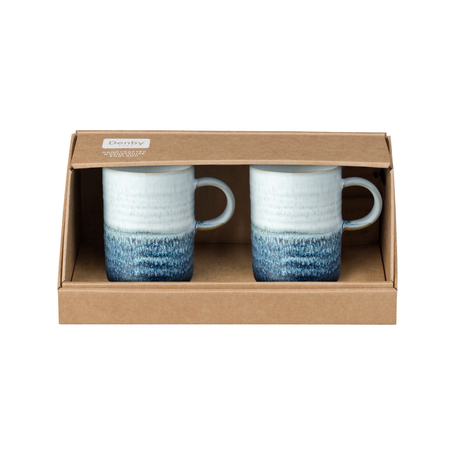 Mug Large Set of 2, Kiln Blue