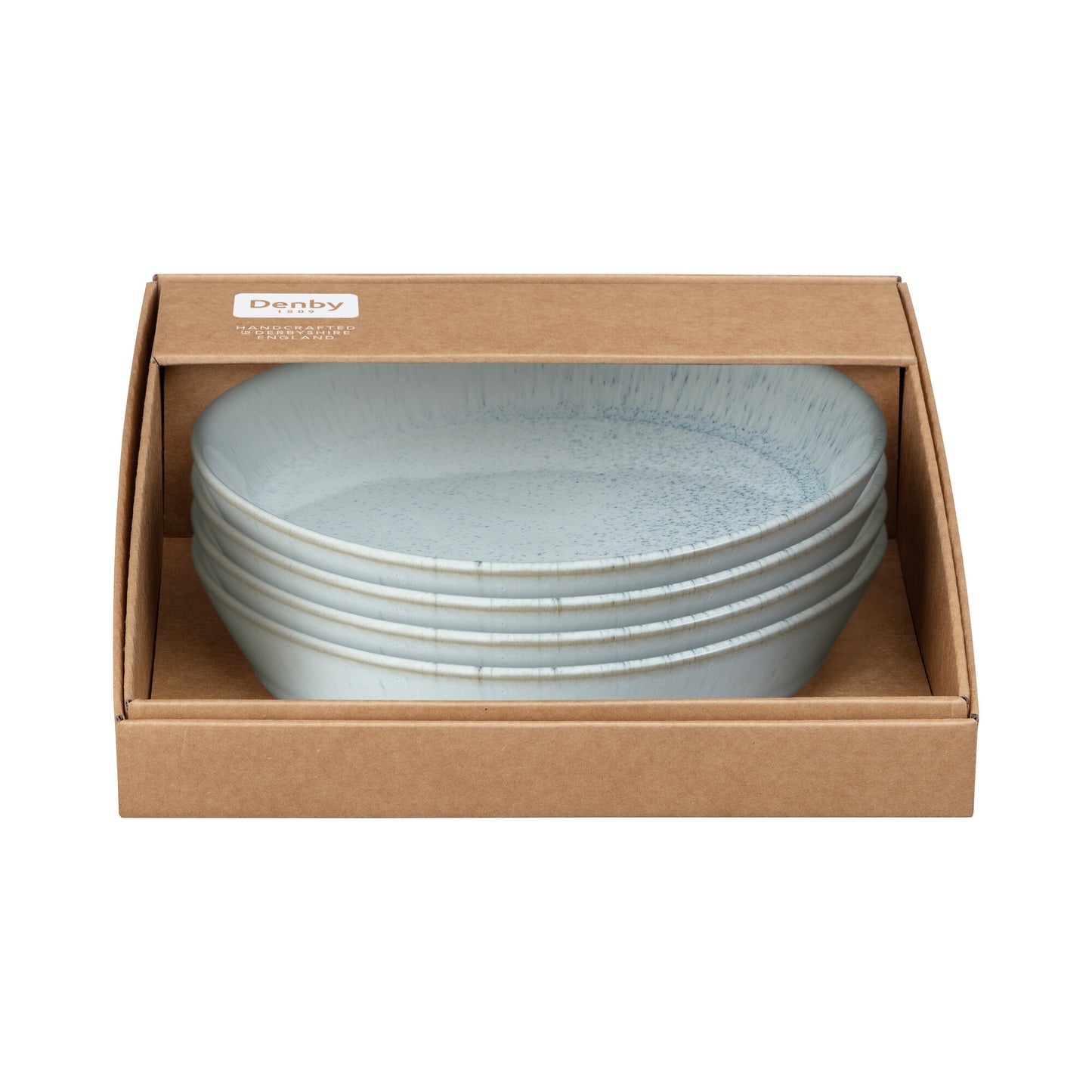 Plate Medium Set, Kiln Blue