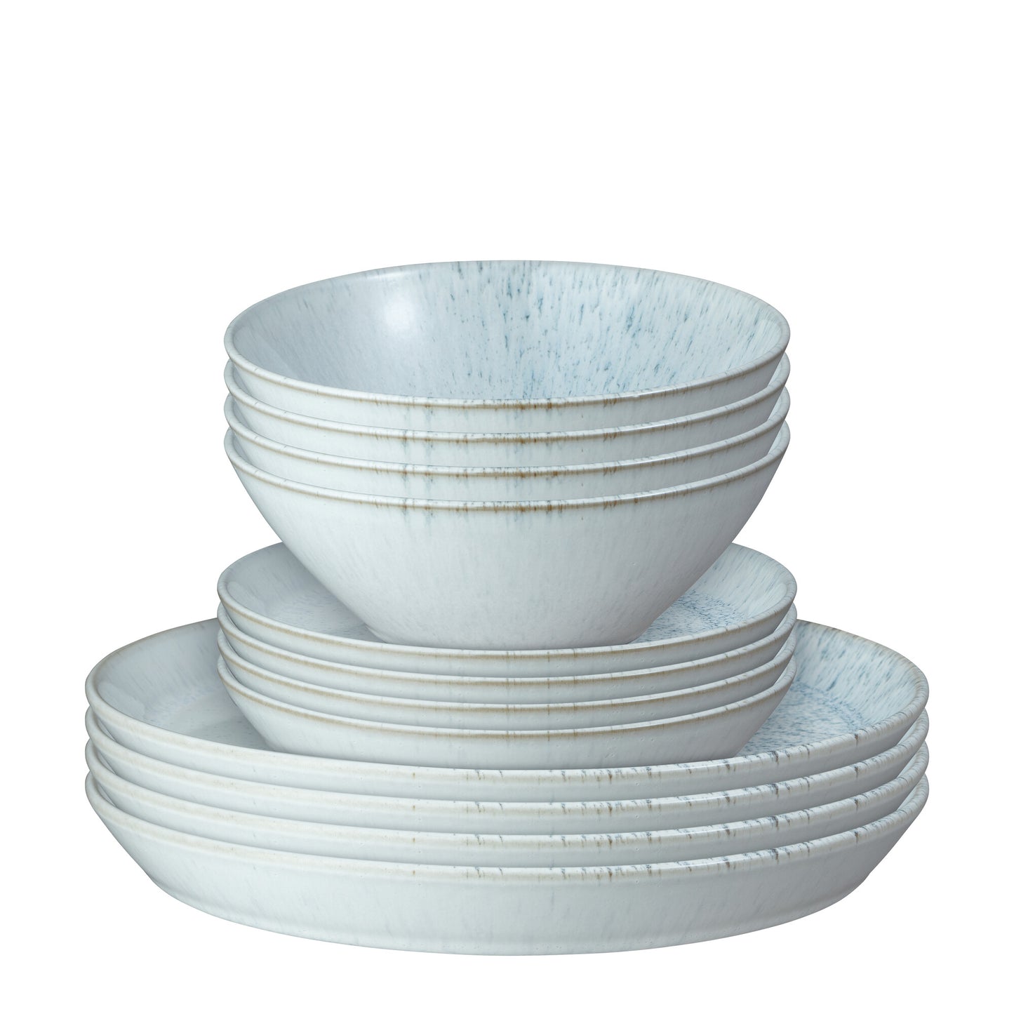 Dinner Set 12 piece, Kiln Blue