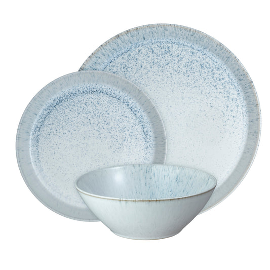 Dinner Set 12 piece, Denby Kiln Blue