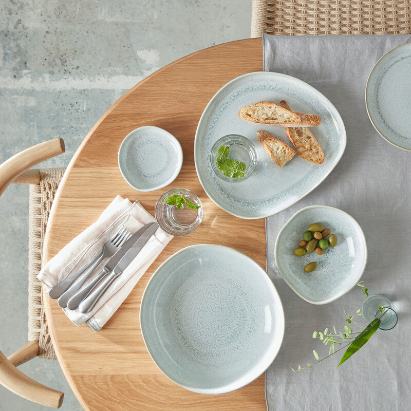 Platter Organic Large, Kiln Green