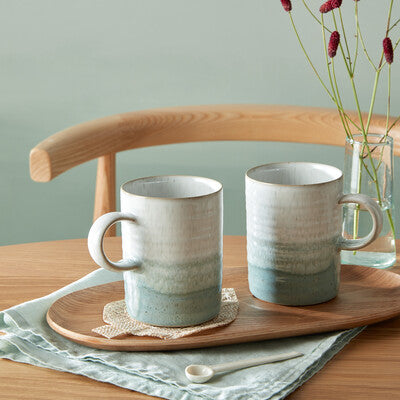 Mug Set, Kiln Green