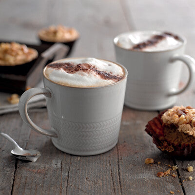 Textured Mug Set, Denby Natural Canvas