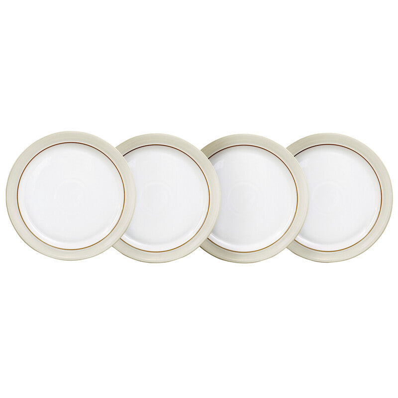 Plate Set Large, Natural Canvas