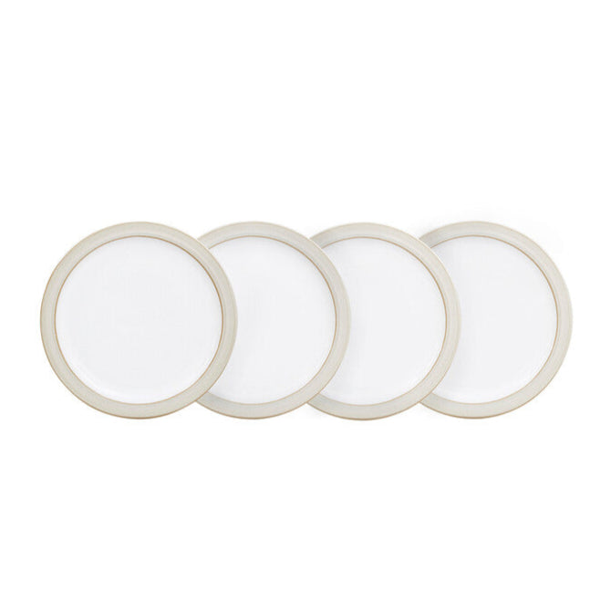 Plate Set Small , Natural Canvas