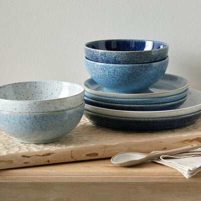Cereal Bowl Set, Denby Studio Blue