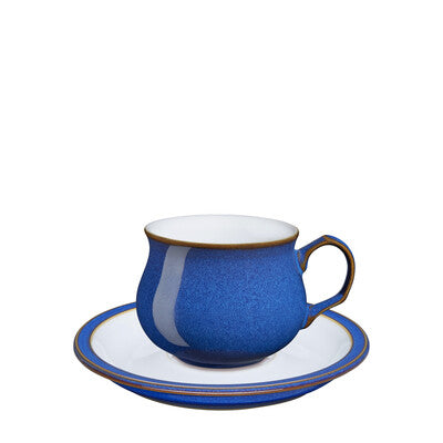 Tea Cup & Saucer, Imperial Blue