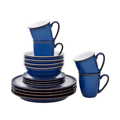 Dinner Set 16 piece, Imperial Blue