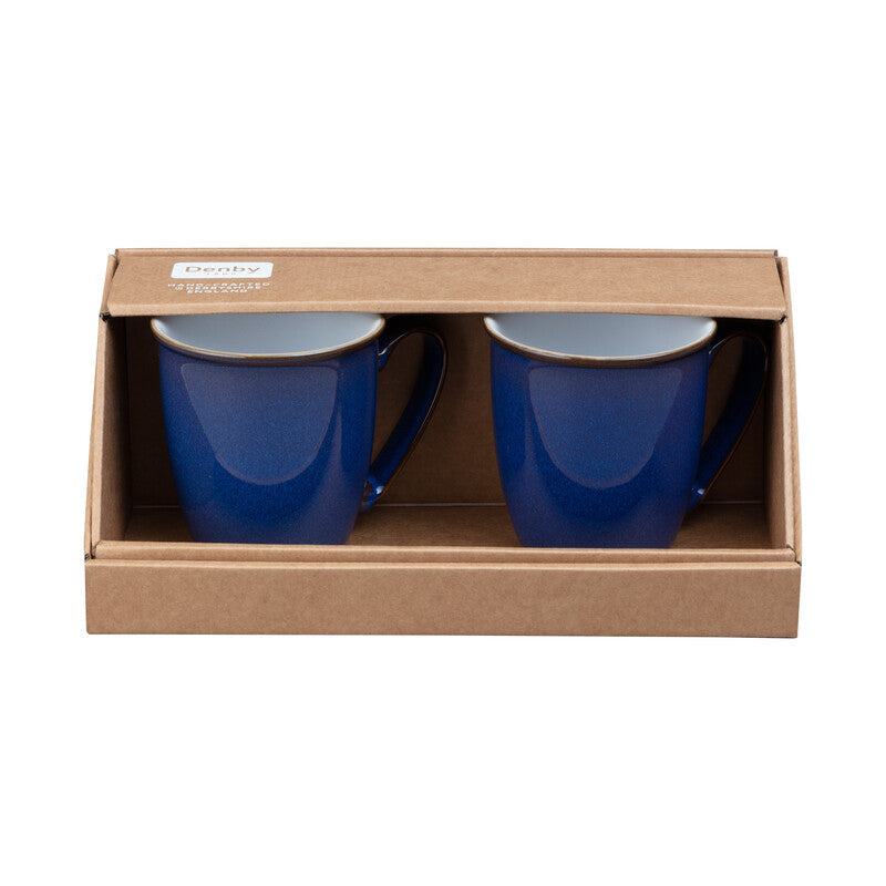 Mug Set of 2, Imperial Blue