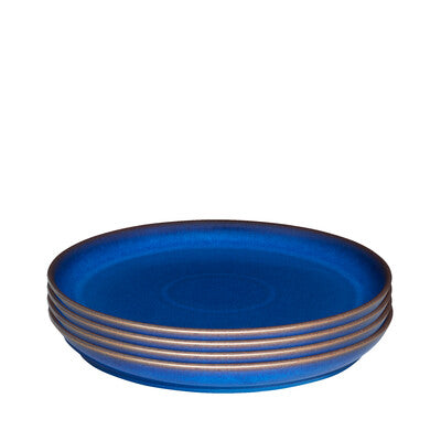 Plate Large Set of 4, Imperial Blue