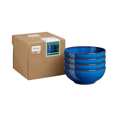 Bowl Cereal Set, Imperial Blue