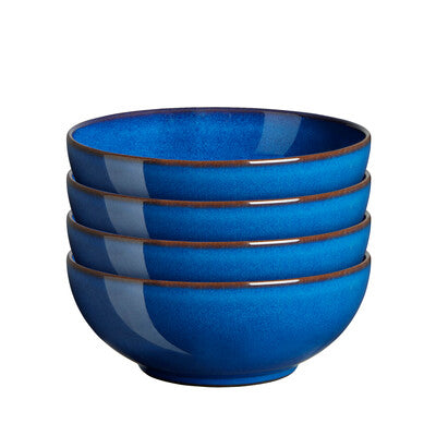 Cereal Bowl Set, Denby Imperial Blue