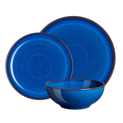 Dinner Set Breakfast Coupe 12 piece, Imperial Blue