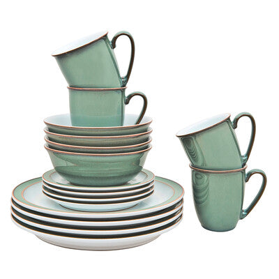 Dinner Set 16 piece, Regency Green