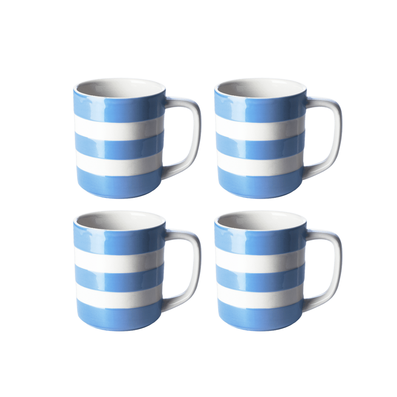 Mug 10oz Set, Cornish Blue