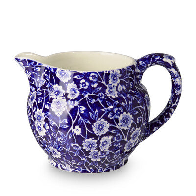 Dutch Jug Small, Blue Calico