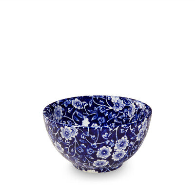 Sugar Bowl Large, Blue Calico