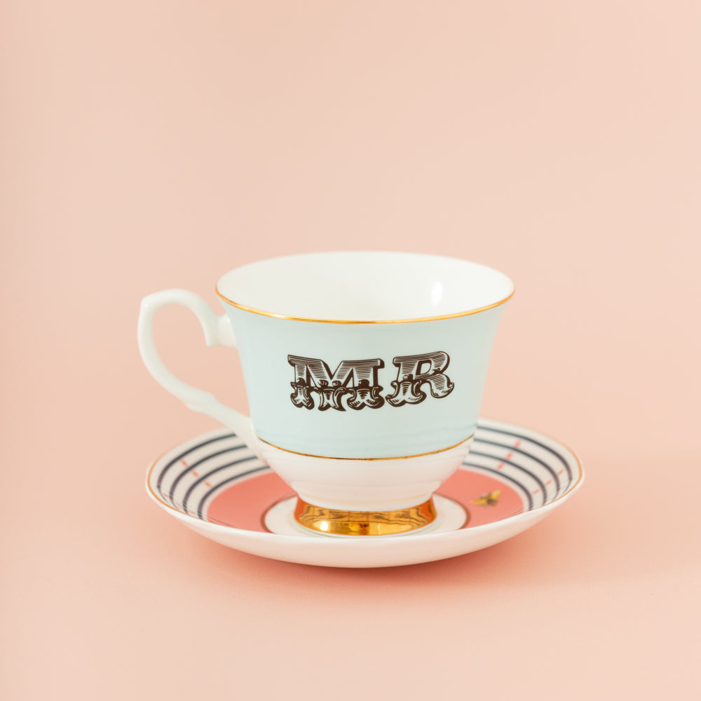Tea Cup & Saucer, Mr
