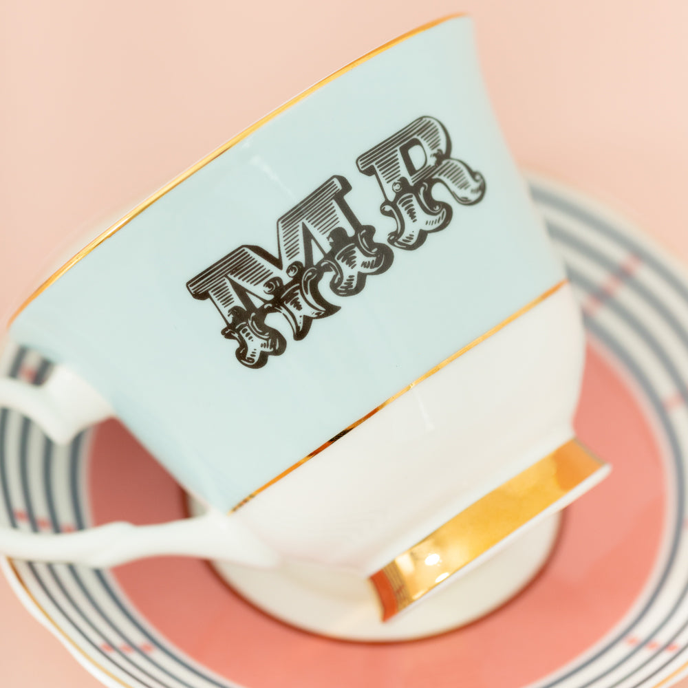 Tea Cup & Saucer, Mr