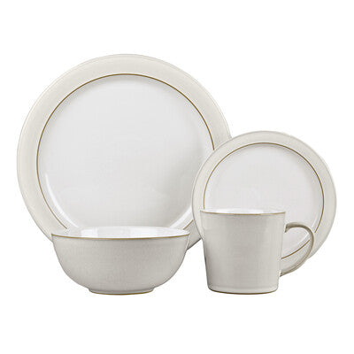 Dinner Set 16 piece, Natural Canvas