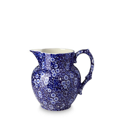 Etruscan Jug Small 1.1L, Blue Calico