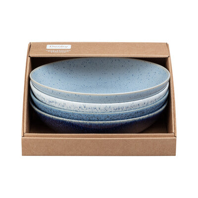 Bowl Pasta Set of 4, Studio Blue