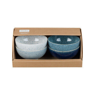 Rice Bowl Set of 4, Studio Blue