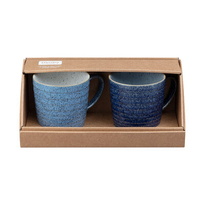 Mug Set of 2, Studio Blue